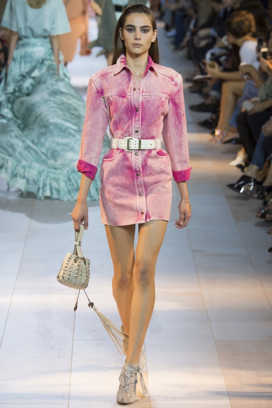 Romy Schönberger shows Milan Spring Summer 2016 Roberto Cavali 