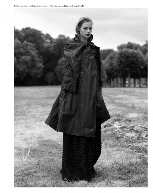 Estella Boersma for Holiday Magazine Photographer Karim Sadli, Stylist Jonathan Kaye 