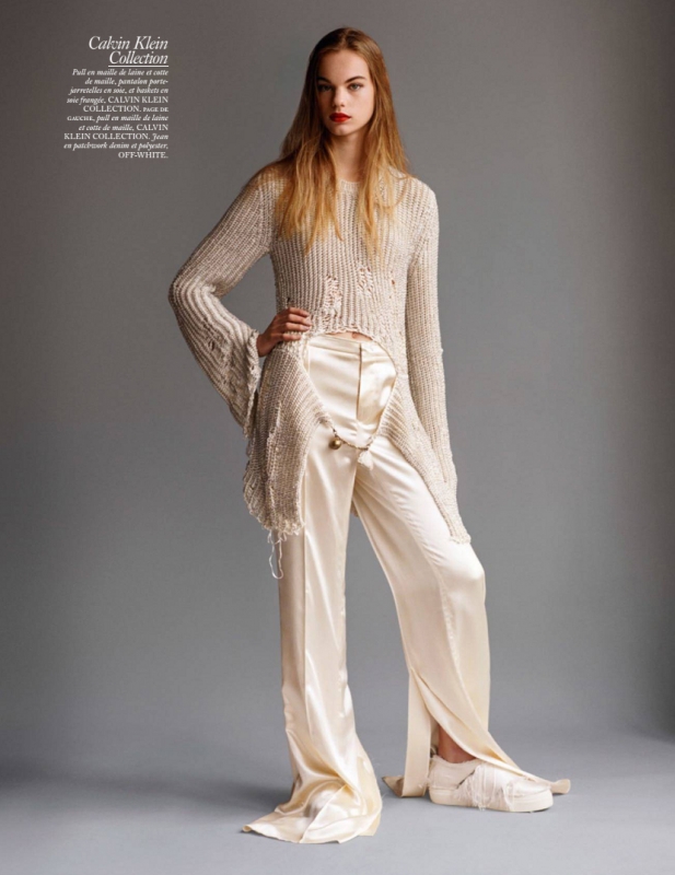 Estelle Boersma for French Vogue February 2016 Photographer Alasdair McLellan 
