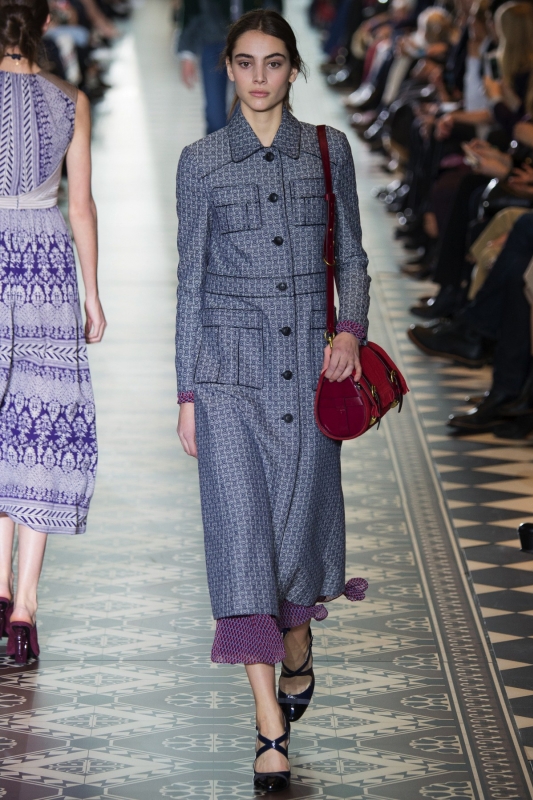 Romy Schönberger shows NY Fall 2016 Tori Burch