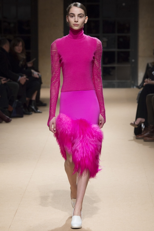 Romy Schönberger shows Parijs Fall 2016 Esteban Cortazar