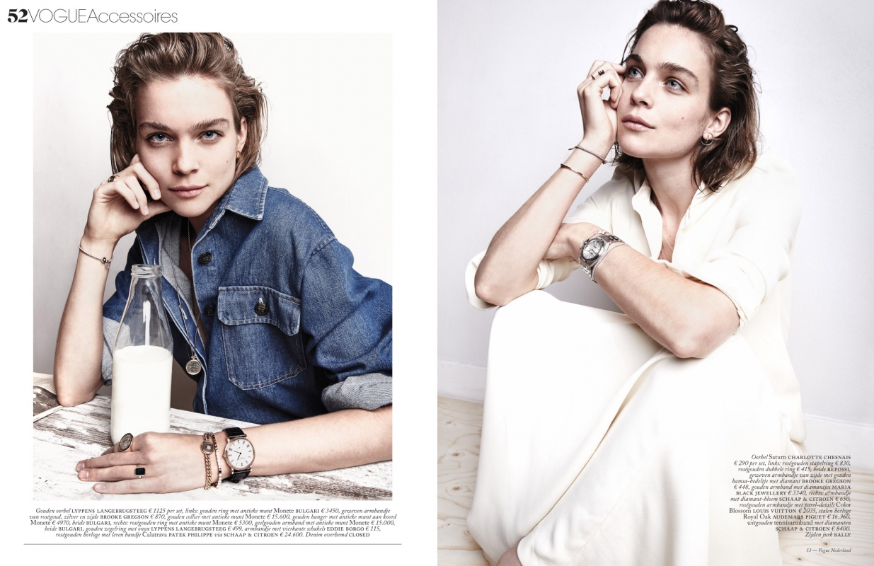 Kim Noorda for Dutch Vogue April 2016 Photographer Ruben de Wilde 