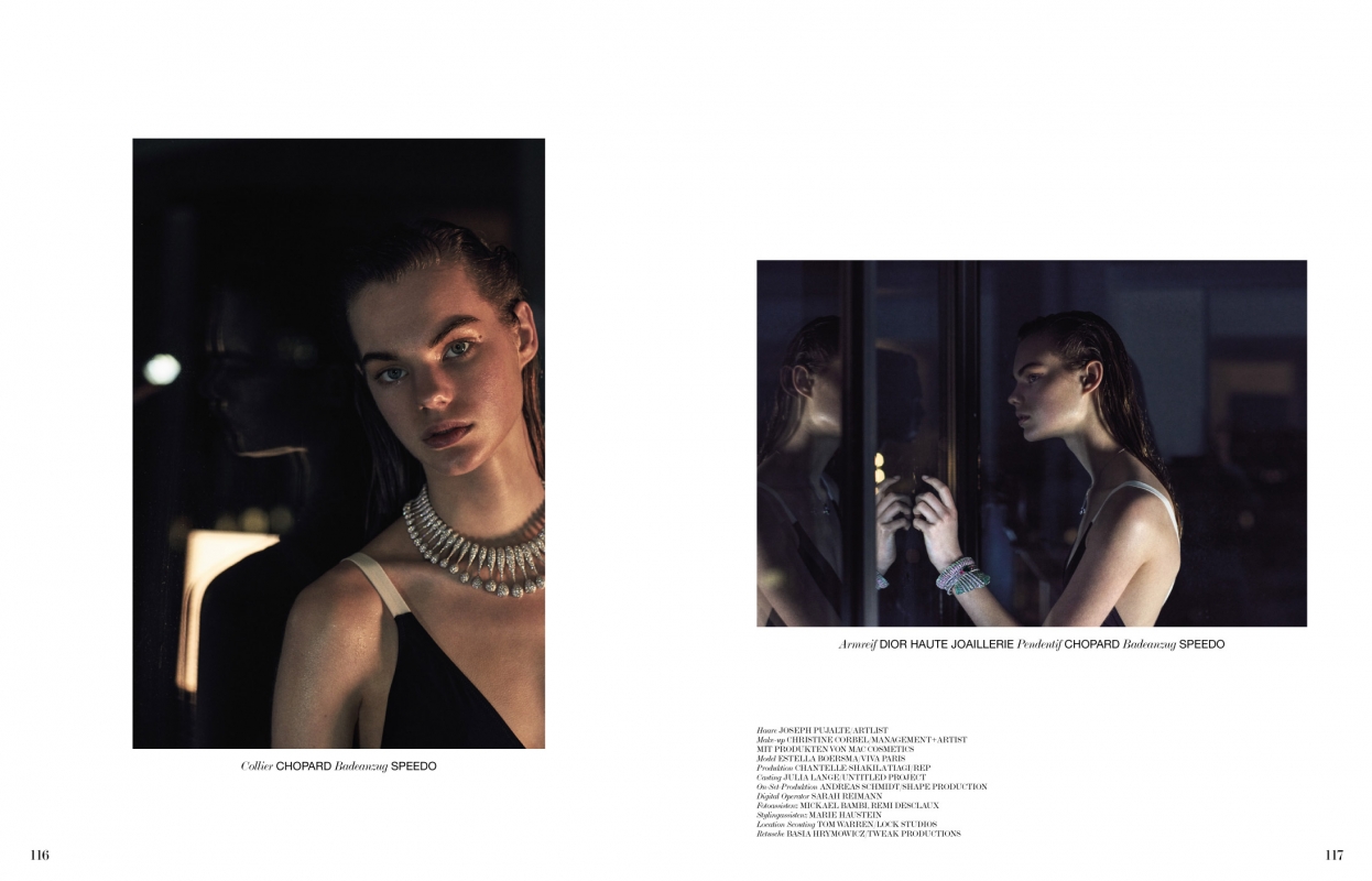 Estella Boersma for Interview Germany May 2016, Photographer Benjamin Alexander Huseby, Stylist Andreas Peter Krings 