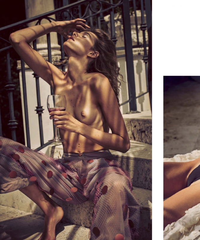 Sanne Vloet Harpers Bazaar Spain May 2016 Photographer Guy Aroch 