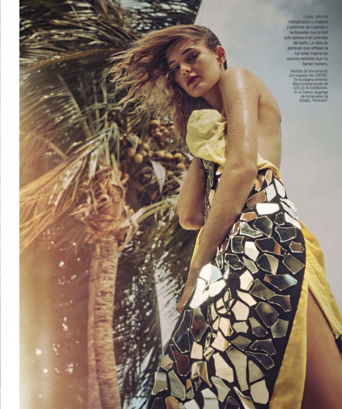 Sanne Vloet Harpers Bazaar Spain May 2016 Photographer Guy Aroch 
