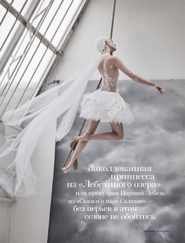 Sanne Vloet for Russian Vogue May, Photographer Mariano Vivanco 