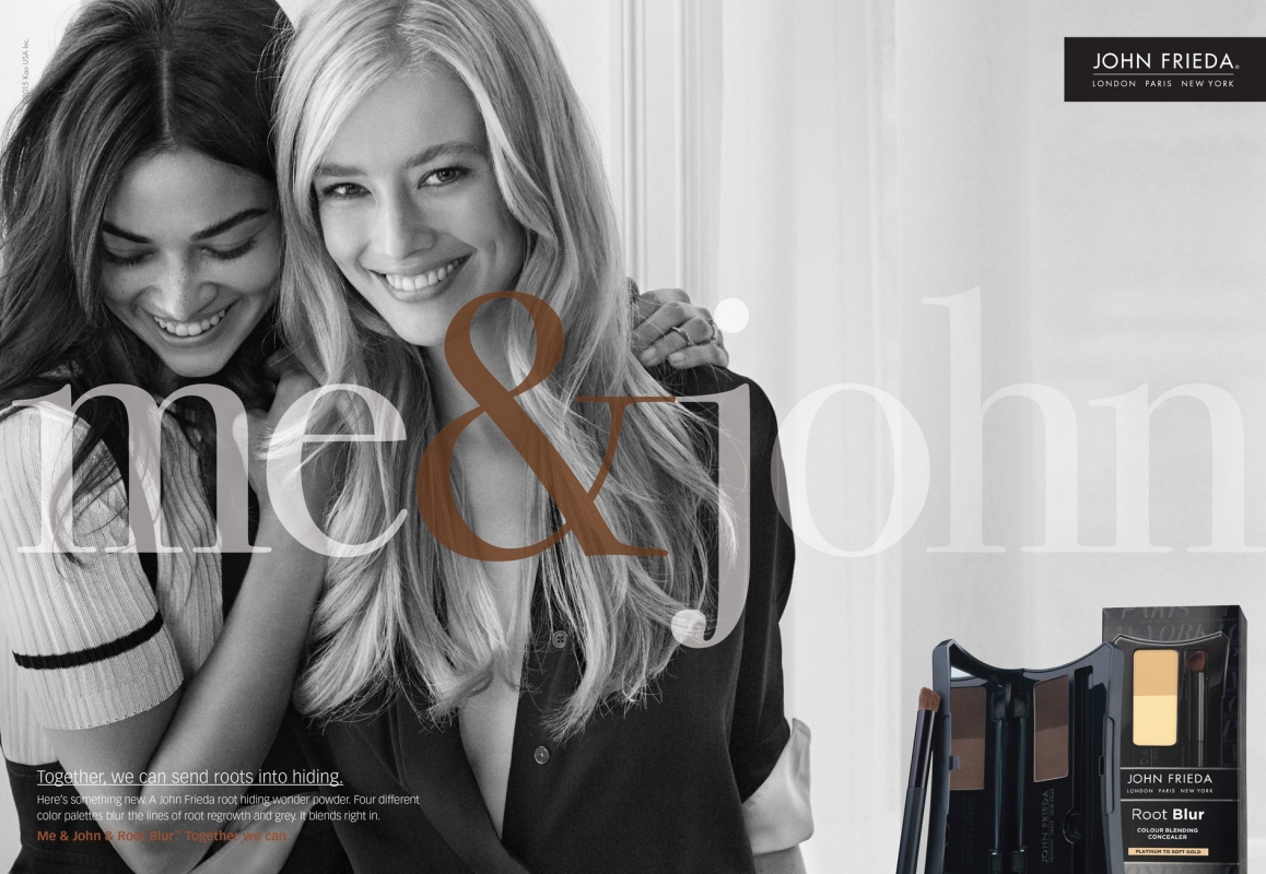 Rosanne Swart for John Frieda Campaign, Photographer Will Davidson 