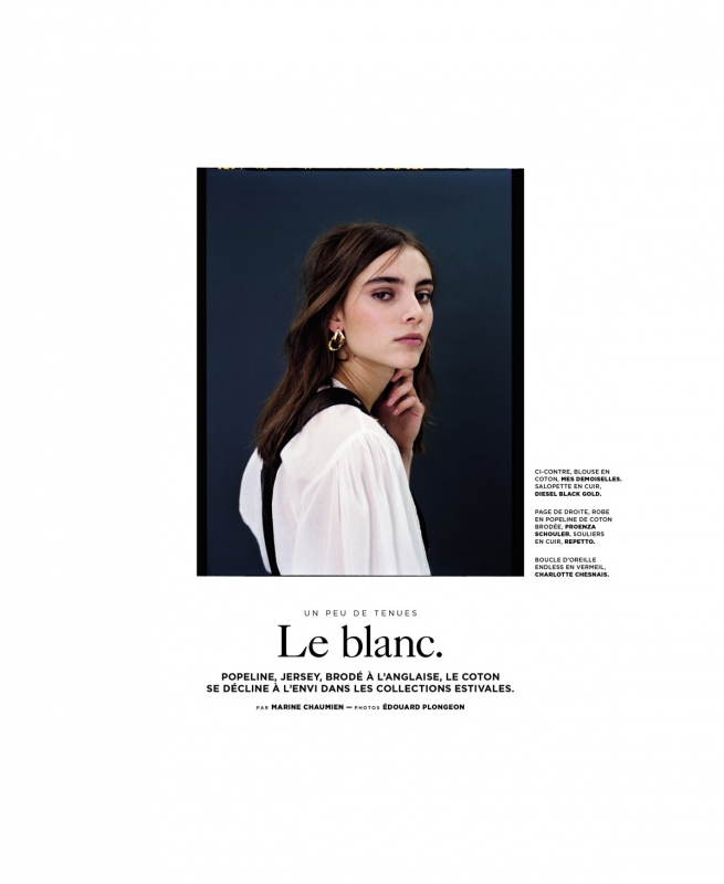 Romy Schönberger for Le Mode M June 2016, Photographer Edouard Plongeon 