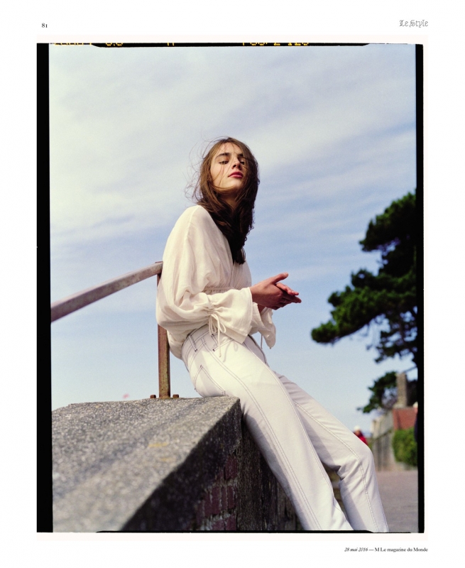 Romy Schönberger for Le Mode M June 2016, Photographer Edouard Plongeon 