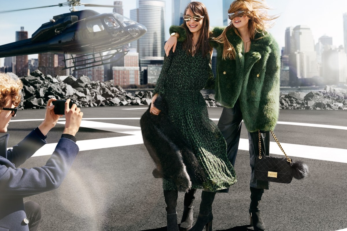 Romy Schönberger Campaign Michael Kors, photographer Mario Testino 