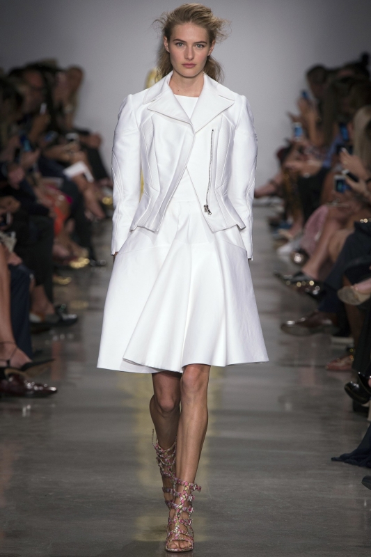 Sanne Vloet Shows NY Spring 2017 Zac Posen