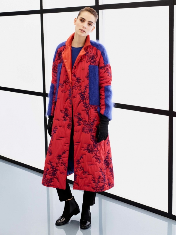Romy Schönberger for Giorgio Armani Pre-Fall 2017 