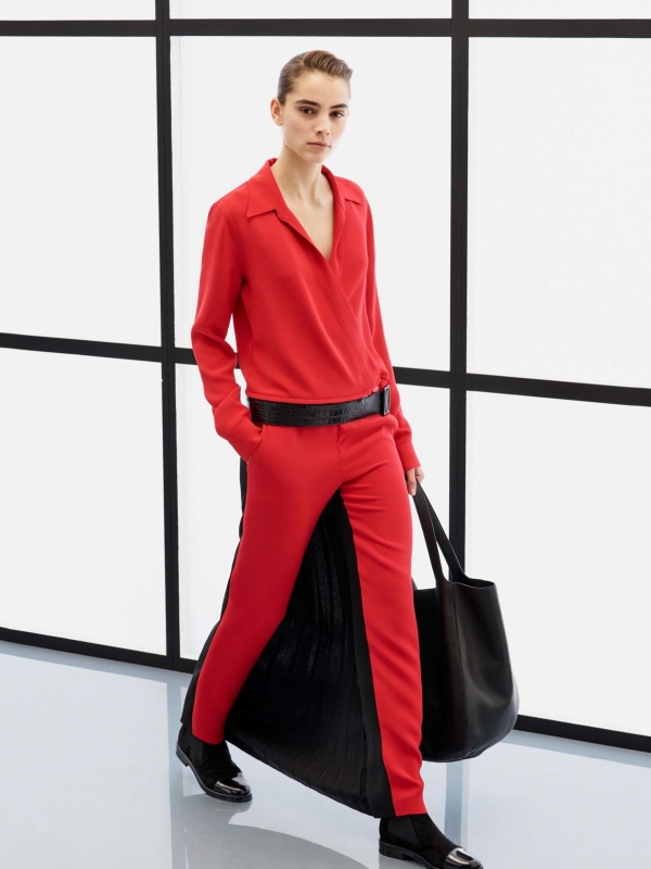 Romy Schönberger for Giorgio Armani Pre-Fall 2017 