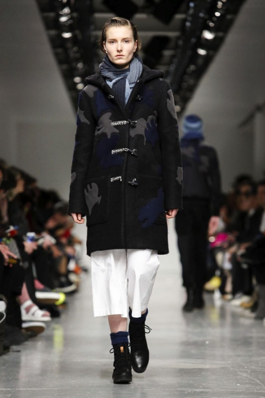 Lais van Niels shows FW 2017 Londen Christopher Raeburn Mens