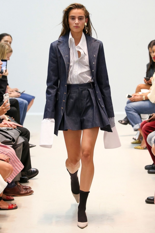 Romy Schönberger shows NY SS 2018 Mathew Adams Dolan