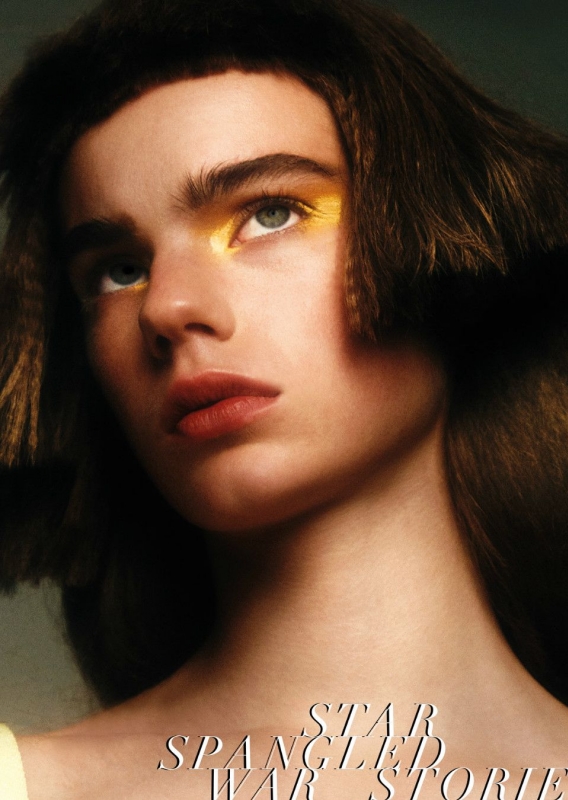 Estella Boersma on the cover of Wonderland  Magazine, winter 2017/2018, Photographer Hugo Comte, Stylist Toni-Blaze Ibekwe 