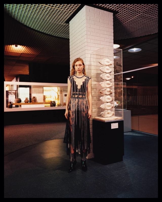 Demy de Vries for Christopher Kane Pre-Fall 2018 