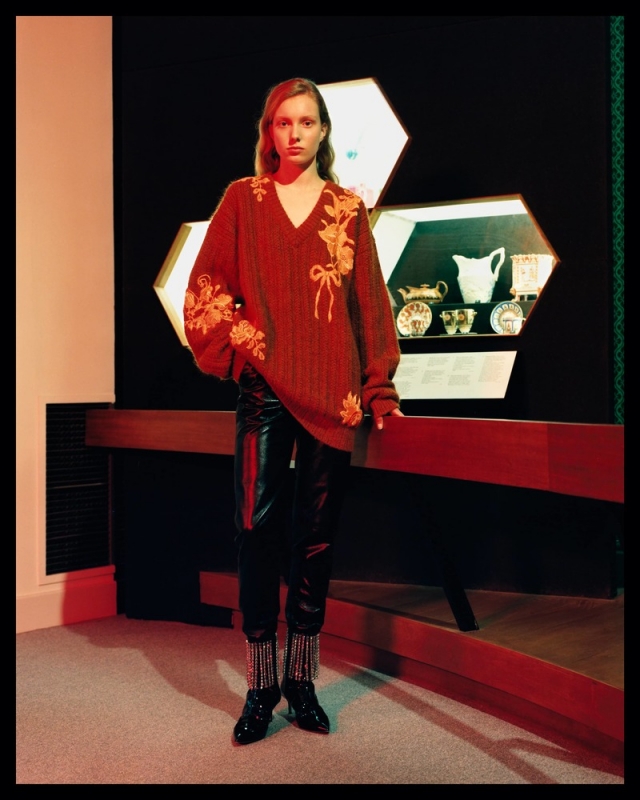 Demy de Vries for Christopher Kane Pre-Fall 2018 