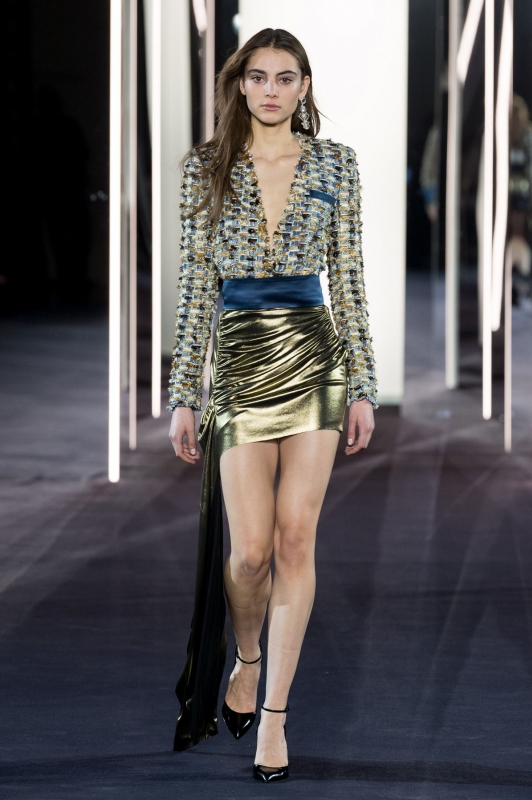 Romy Schönberger Couture shows Parijs SS 2018 Azzaro