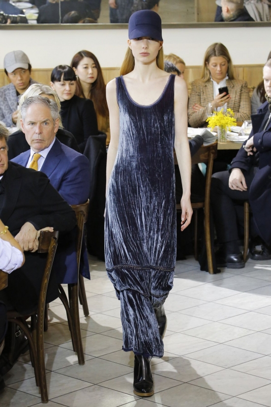 Demy de Vries shows NY Fall 2018 Gabriela Hearst