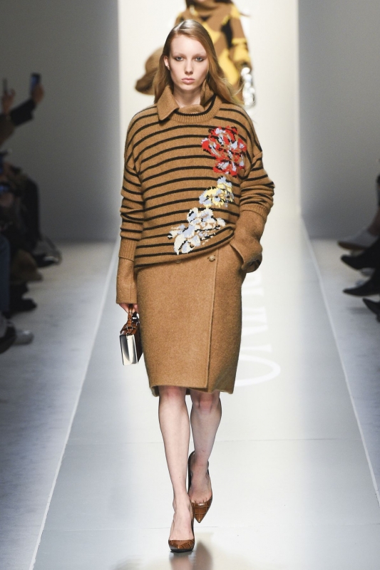 Demy de Vries shows Milan Fall 2018 Ermanno Scervino