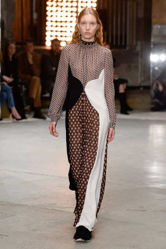 Demy de Vries shows Parijs Fall 2018 Giambattista Valli 