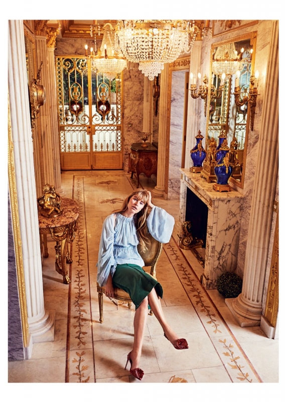Annamara Post for Harrods, Photographer Rachel Smith, Stylist Poppy Rock, Hair Shukeel Murtaza, Make-up Julie Jacobs, Nails Nickie Rhodes-Hill 