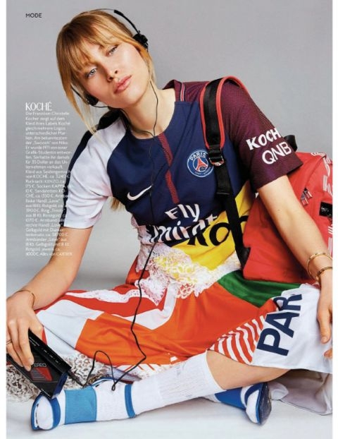 Annemara Post for Instyle May 2018, Photographer Dan  Beleiu, Stylist Theresa Pichler 