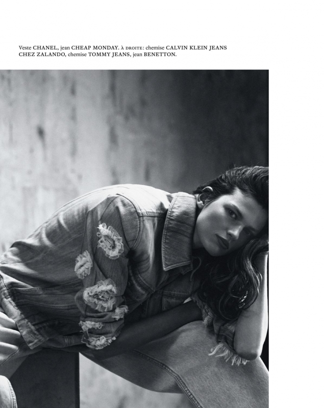 Bette Franke for French Marie Claire May 2018, Photographer Van Mossevelde+N, Stylist Anne-Sophie Thomas, Hair Pierre Saint Sever, Make-up Sandrine Cano Bock 