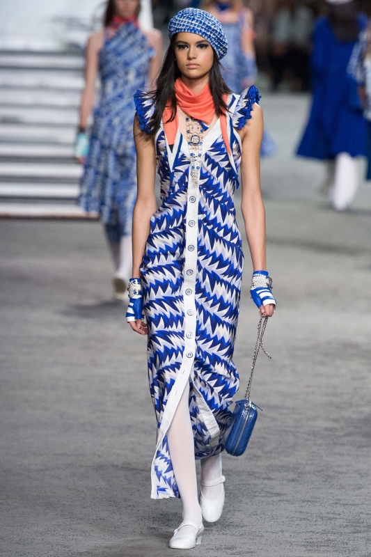 Nikki Vonsee for Chanel Resort show 2019 