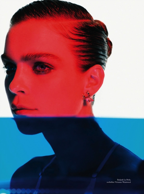 Kim Noorda very beautiful on the cover and with a story in Dutch Harper’s Bazaar July/August 2018, Photographer Tim Verhallen, Stylist Mahid Karrouch, Make-up Anita Jolles, Hair Daan Kneppers 