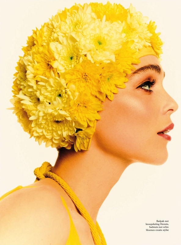 Kim Noorda very beautiful on the cover and with a story in Dutch Harper’s Bazaar July/August 2018, Photographer Tim Verhallen, Stylist Mahid Karrouch, Make-up Anita Jolles, Hair Daan Kneppers 