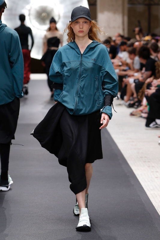 Demy de Vries for Y-3 Ready-To-Wear Show Spring 2019 