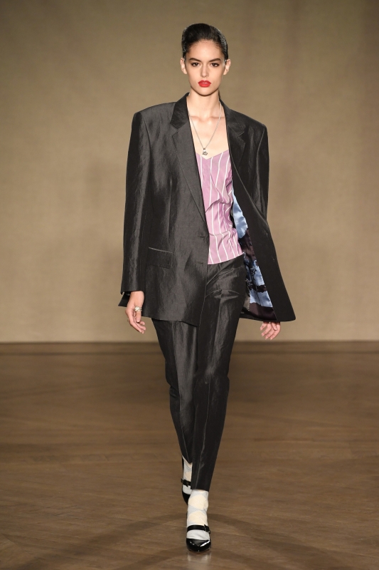 Nikki Vonsee for Paul Smith Menswear Show Spring 2019 