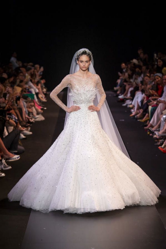 Nikki Vonsee for couture Shows Fall 2018 Georges Hobeika