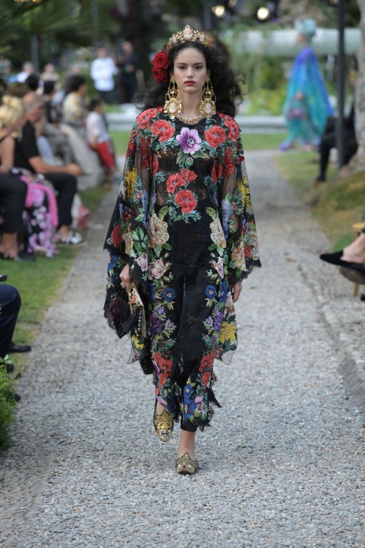 Nikki Vonsee for Dolce & Gabbana Alta Moda 2018 Como 