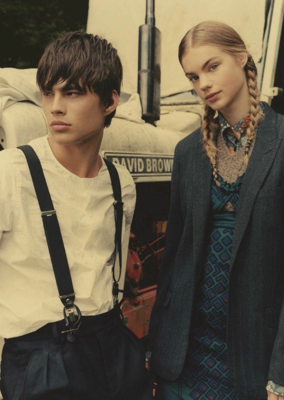 Estella Boersma for Vogue Spain September 2018, Photographer Ben Weller, Stylist Marina Gallo 