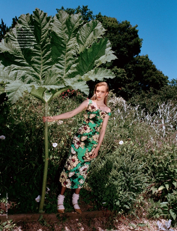 Demy de Vries for Tatler Russe September 2018, Photographer Rosaline Shahnavaz 