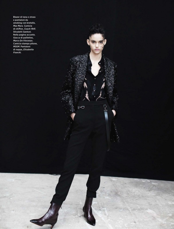 Nikki Vonsee for Amica September 7 2018, Photographer Sonia Szóstak, Stylist Giulia Bassi 