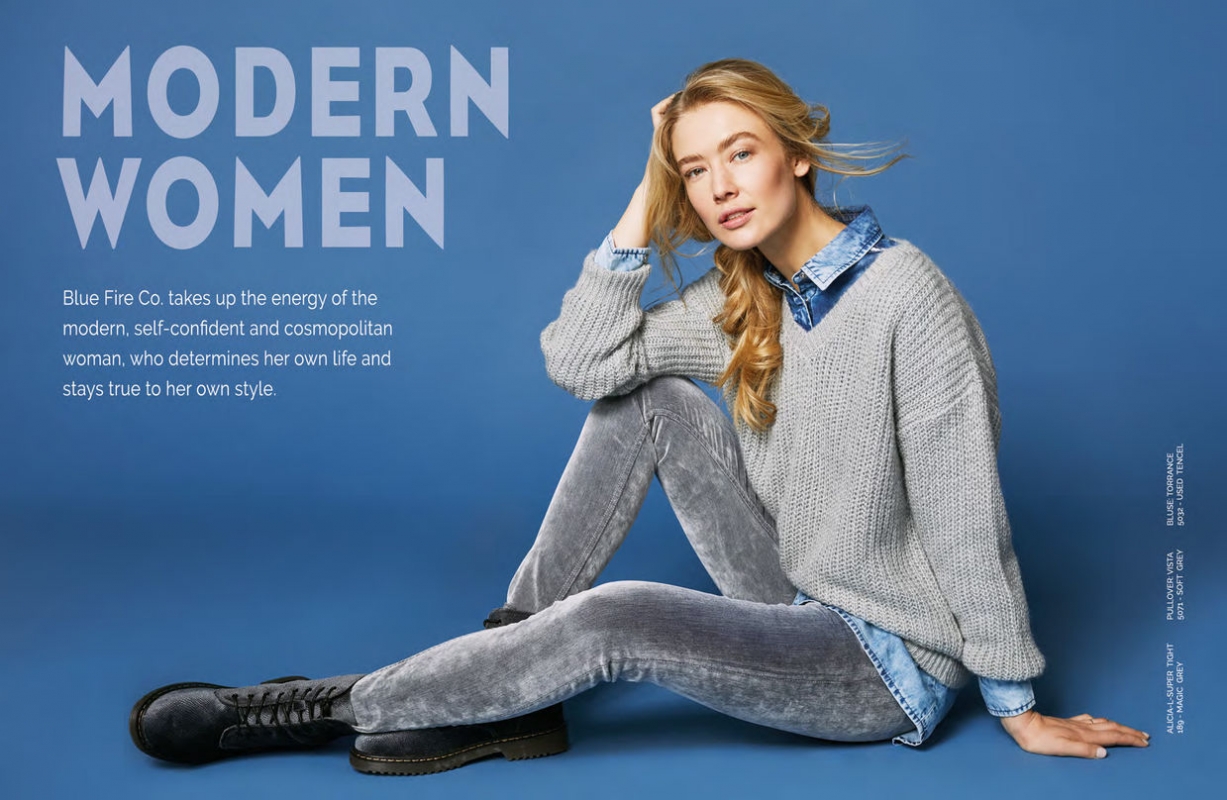 Rosanne Swart for Blue Fire Jeans Campaign, Photographer björn Giesbrecht 