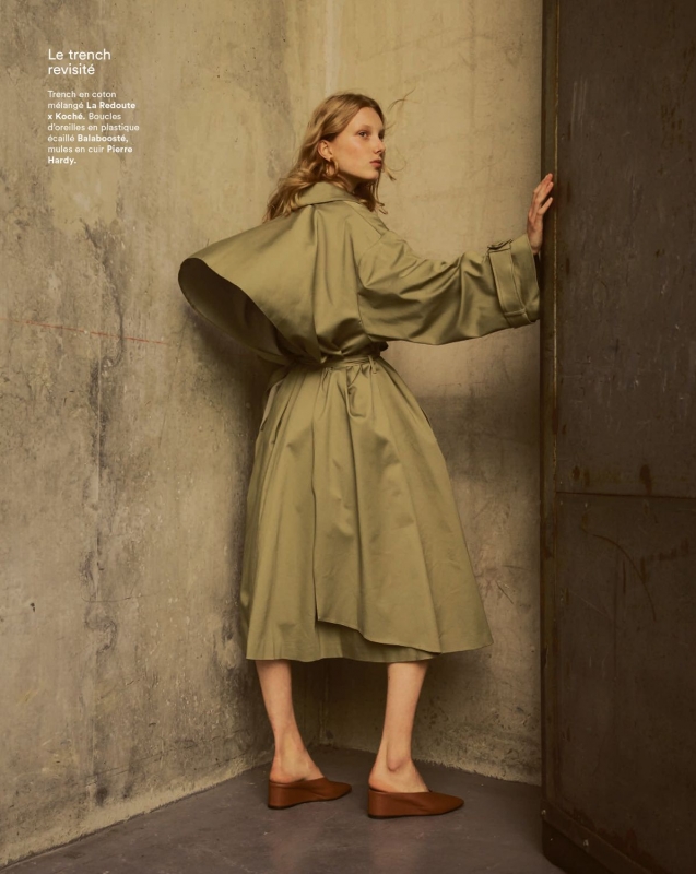 Demy de Vries for Marie Claire France September 2018, Photographer David Gomez, Styliste Marine Chaumien 