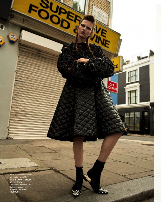 Bette Franke for Elle France August 2018, Photographer Sam Hendel, Editor Hortense Manga, Make-up Alice Ghendrih, Hair Jonathan Connelly 