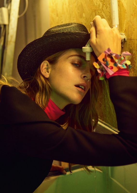 Kim Noorda going high for Icon Magazine October 2018 