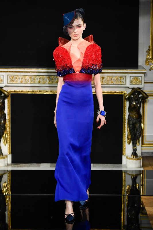 Jacobien van der Kleij for Armani Privé Spring 2019 Couture 