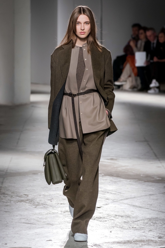 Merel Zoet for show Agnona Fall 2019 