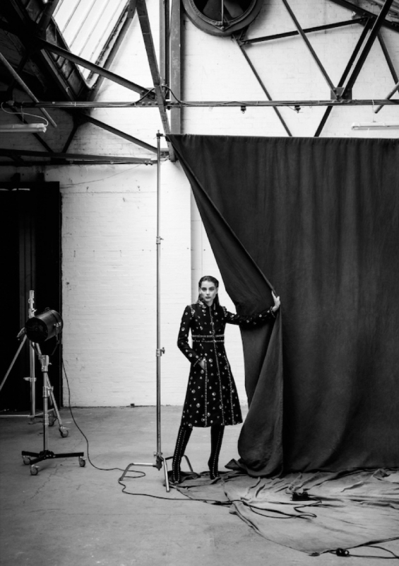 Poetic cover story for 5ELEVEN with beautiful collection Giambattista Valli for Romy Schönberger, Photographer Edwin S Freyer, Stylist Marian Nachmia 