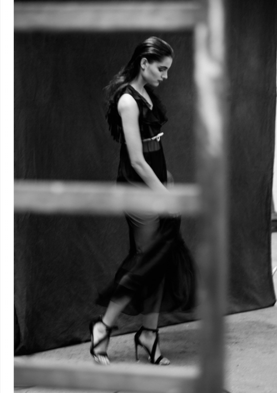 Poetic cover story for 5ELEVEN with beautiful collection Giambattista Valli for Romy Schönberger, Photographer Edwin S Freyer, Stylist Marian Nachmia 