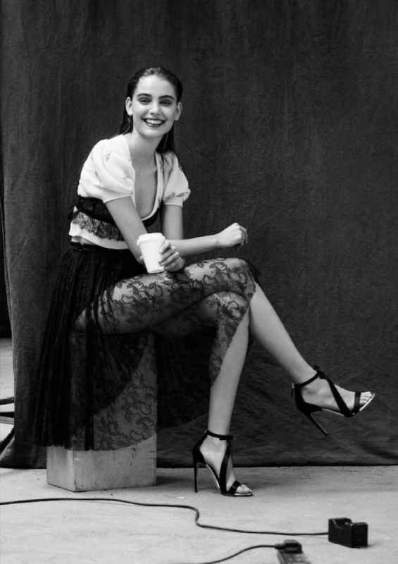 Poetic cover story for 5ELEVEN with beautiful collection Giambattista Valli for Romy Schönberger, Photographer Edwin S Freyer, Stylist Marian Nachmia 