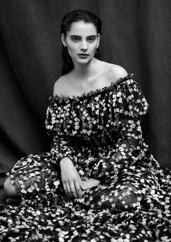 Poetic cover story for 5ELEVEN with beautiful collection Giambattista Valli for Romy Schönberger, Photographer Edwin S Freyer, Stylist Marian Nachmia 