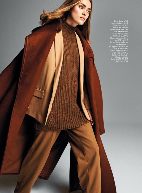 Sophie Vlaming in an elegant working mum story for Instyle, Photographer Jouke Bos, Stylist Julia Zirpil, Make-up Elise Hamann, Hair Siko van Berkel 